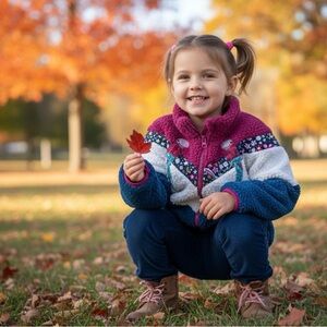 Disney encanto Multicolor with Red Accents chamarra girl